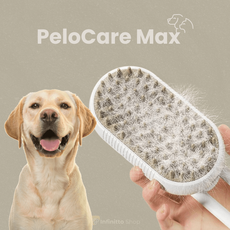 PeloCare Max - Escova Relaxante e Removedora de Pelos