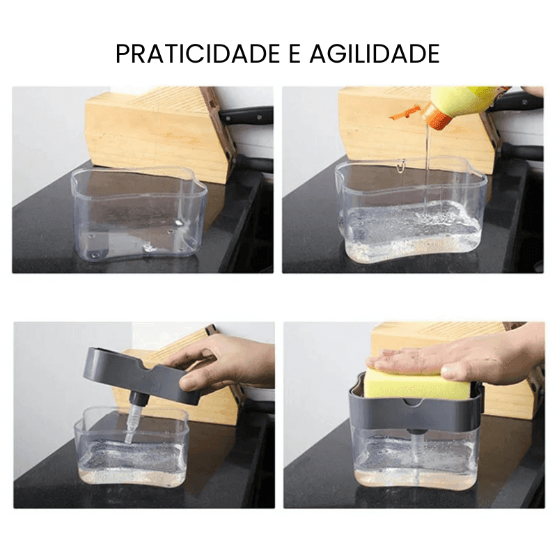 Dispenser de Sabão Prático